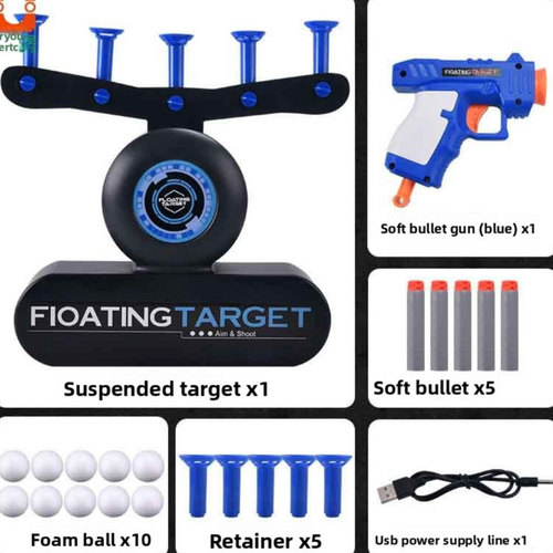 Electric floating ball Target toy floating ball Soft Bullet Gun dart target shooting toy cross-border children's table game
