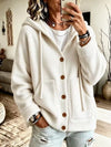 Women's Soft Fleece Lined Cardigan Jacket