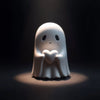 Halloween Cute White Ghost Resin Ornament Party Decoration