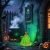 LED Light Up Dancing Witch Broom with Sound Effects