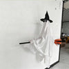 Flying Broom Ghost Halloween Decoration for Outdoor Scene