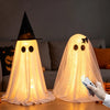 Halloween LED illuminated standing ghost couple window decoration