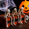 See No Evil, Speak No Evil, and Hear No Evil Resin Halloween Decoration.