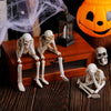 See No Evil, Speak No Evil, and Hear No Evil Resin Halloween Decoration.