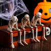 See No Evil, Speak No Evil, and Hear No Evil Resin Halloween Decoration.