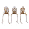 See No Evil, Speak No Evil, and Hear No Evil Resin Halloween Decoration.