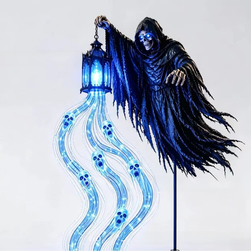 Grim Reaper Halloween Lantern for Garden