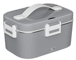 Dual-purpose electric lunch box for home and car