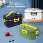 Dual-purpose electric lunch box for home and car