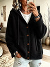 Women's Soft Fleece Lined Cardigan Jacket
