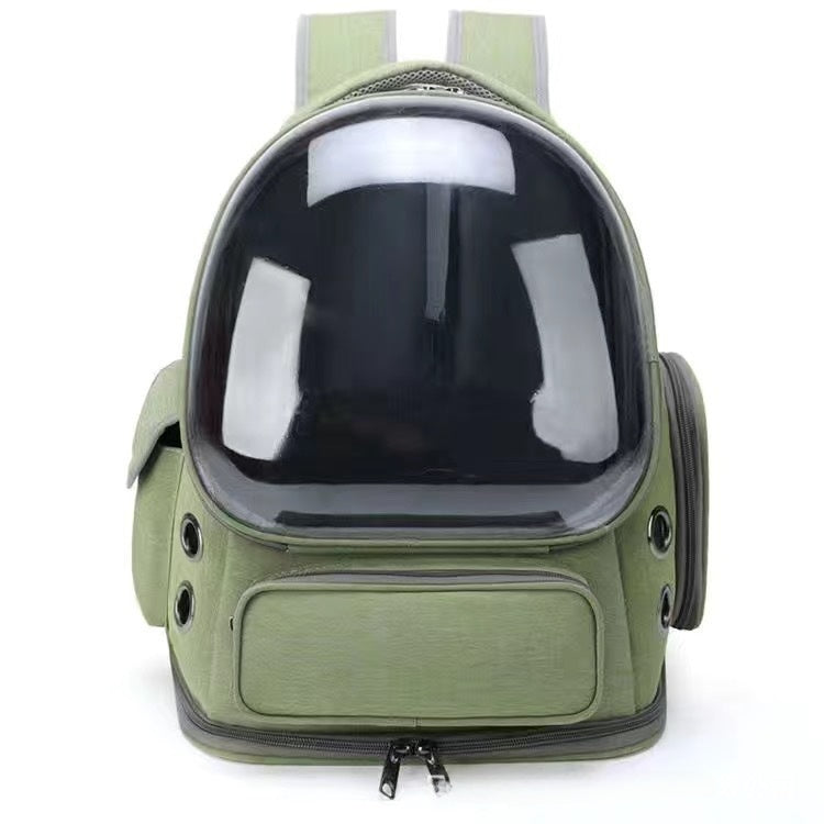 Transparent Pet Travel Backpack