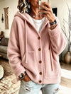 Women's Soft Fleece Lined Cardigan Jacket