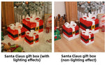 Illuminated Folding Christmas Gift Box