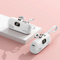 Capsule Power Bank 22.5W Fast Charging i?mwith Built-in Cable