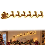 Elk Silhouette Light Indoor Christmas Wall Decoration