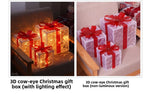 Illuminated Folding Christmas Gift Box