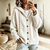 Women's Soft Fleece Lined Cardigan Jacket