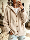 Women's Soft Fleece Lined Cardigan Jacket