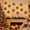 Lighted Santa and Reindeer Wall Decor