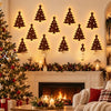 Lighted Santa and Reindeer Wall Decor