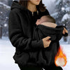 Thickened Cordroy Hooded Sweatshirt Jacket