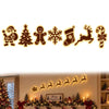 Elk Silhouette Light Indoor Christmas Wall Decoration