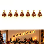 Elk Silhouette Light Indoor Christmas Wall Decoration