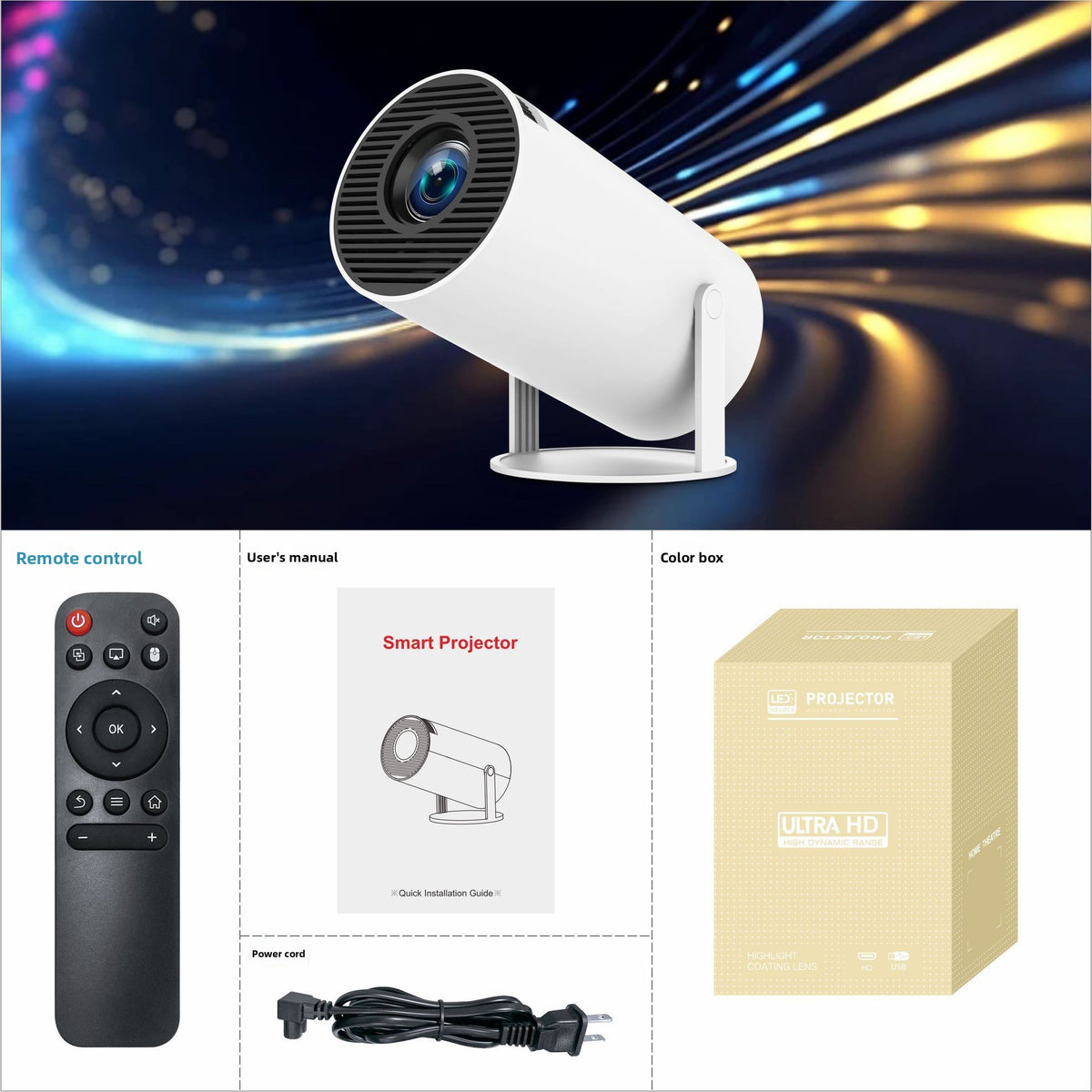 Portable Mini Home HD Projector